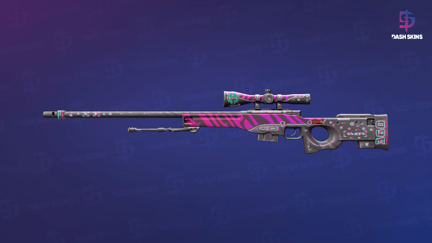 StatTrak™ AWP | Chromatic Aberration (Minimal Wear) Screenshot Playside