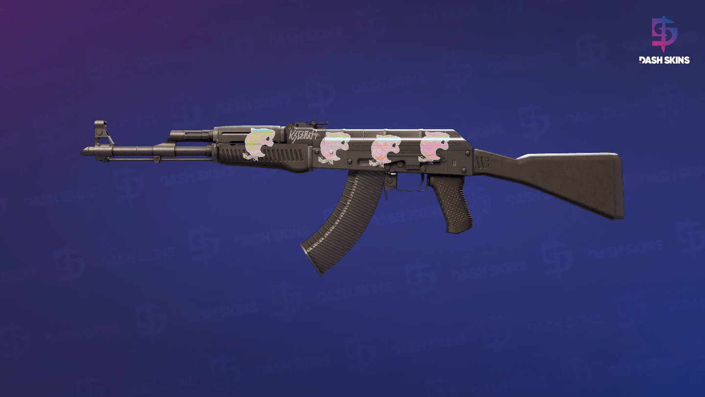 AK-47 | Slate (Well-Worn) Screenshot Playside