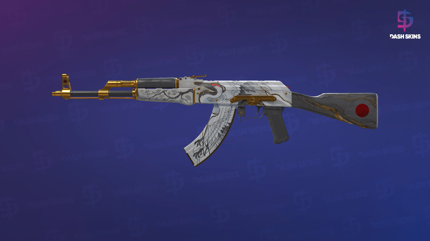 AK-47 | Crane Flight (Minimal Wear) Screenshot Playside