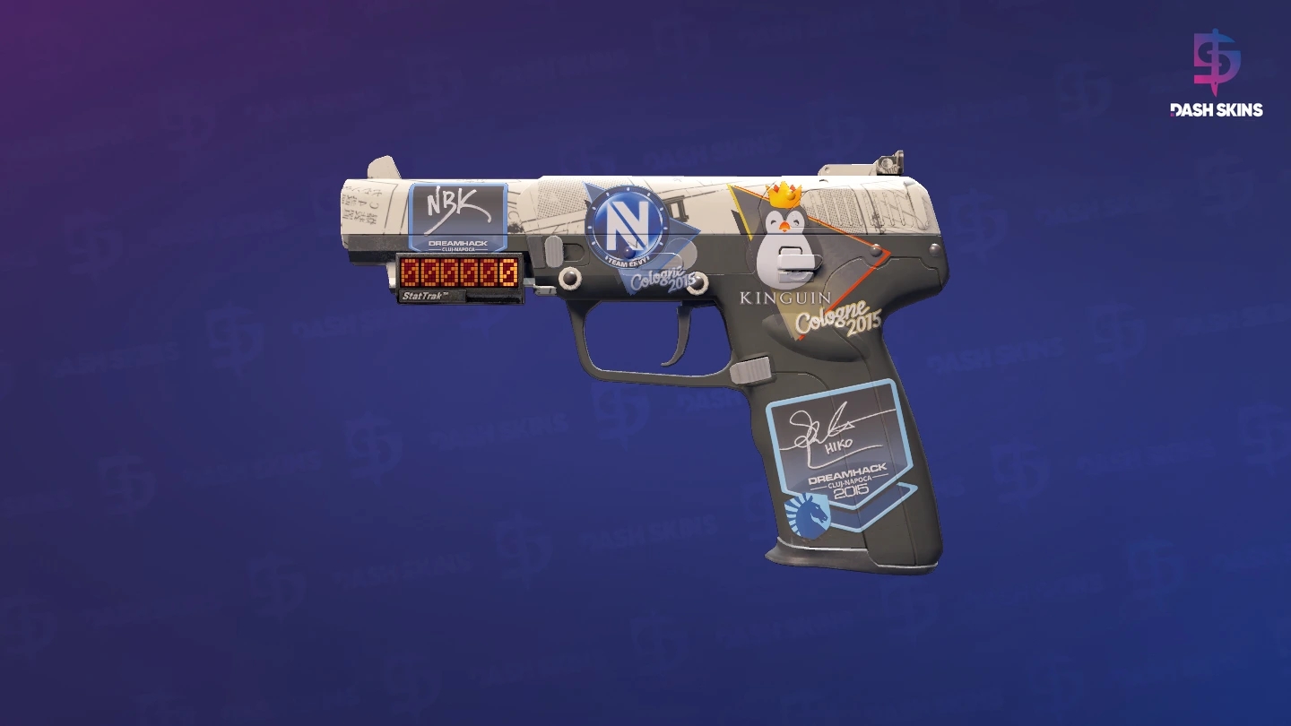 StatTrak™ Five-SeveN | Kami (Minimal Wear) Screenshot Playside