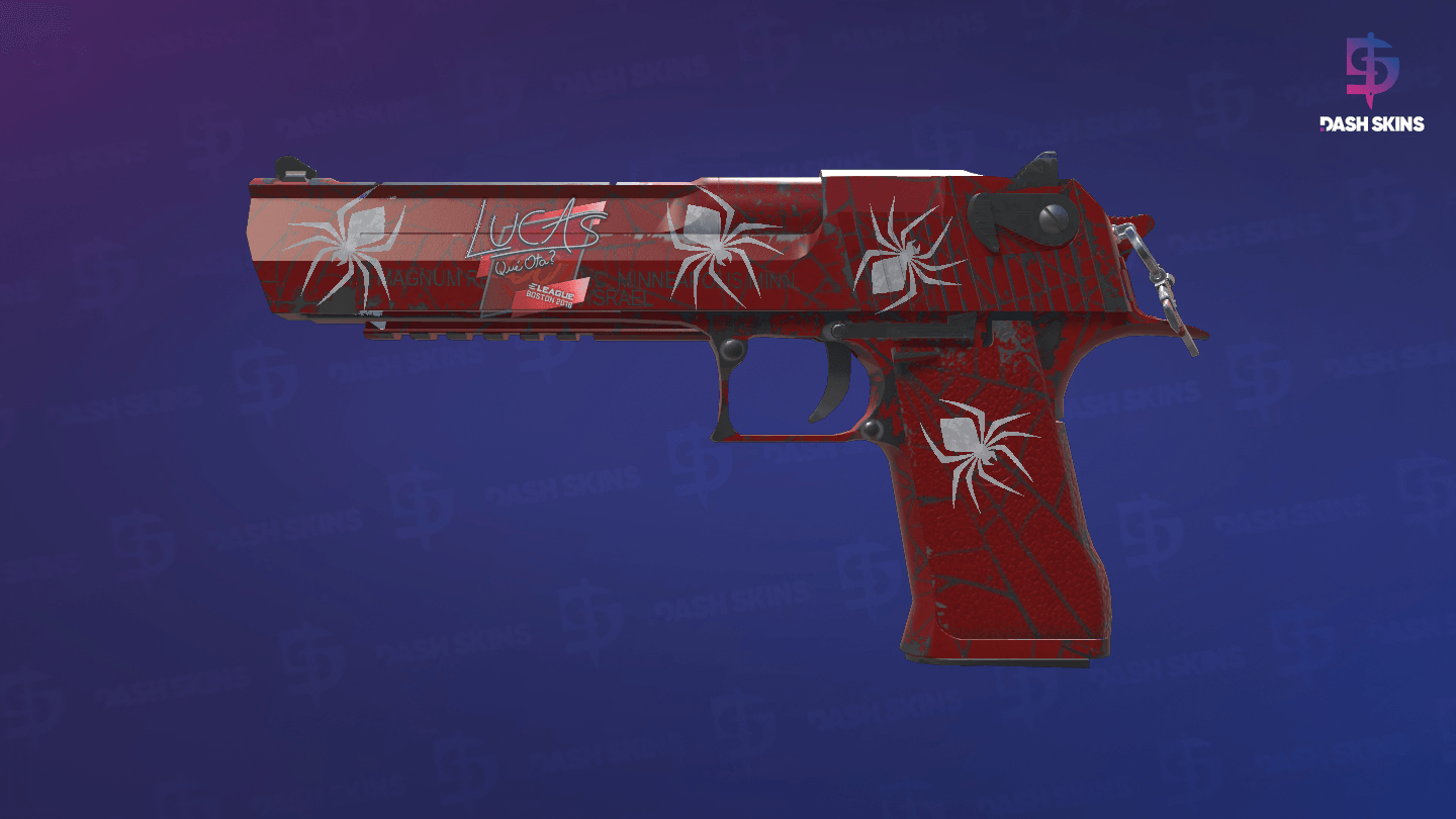 Desert Eagle | Crimson Web (Field-Tested) Screenshot Playside