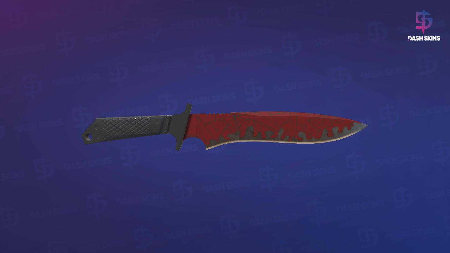 ★ Classic Knife | Crimson Web (Field-Tested) Screenshot Playside