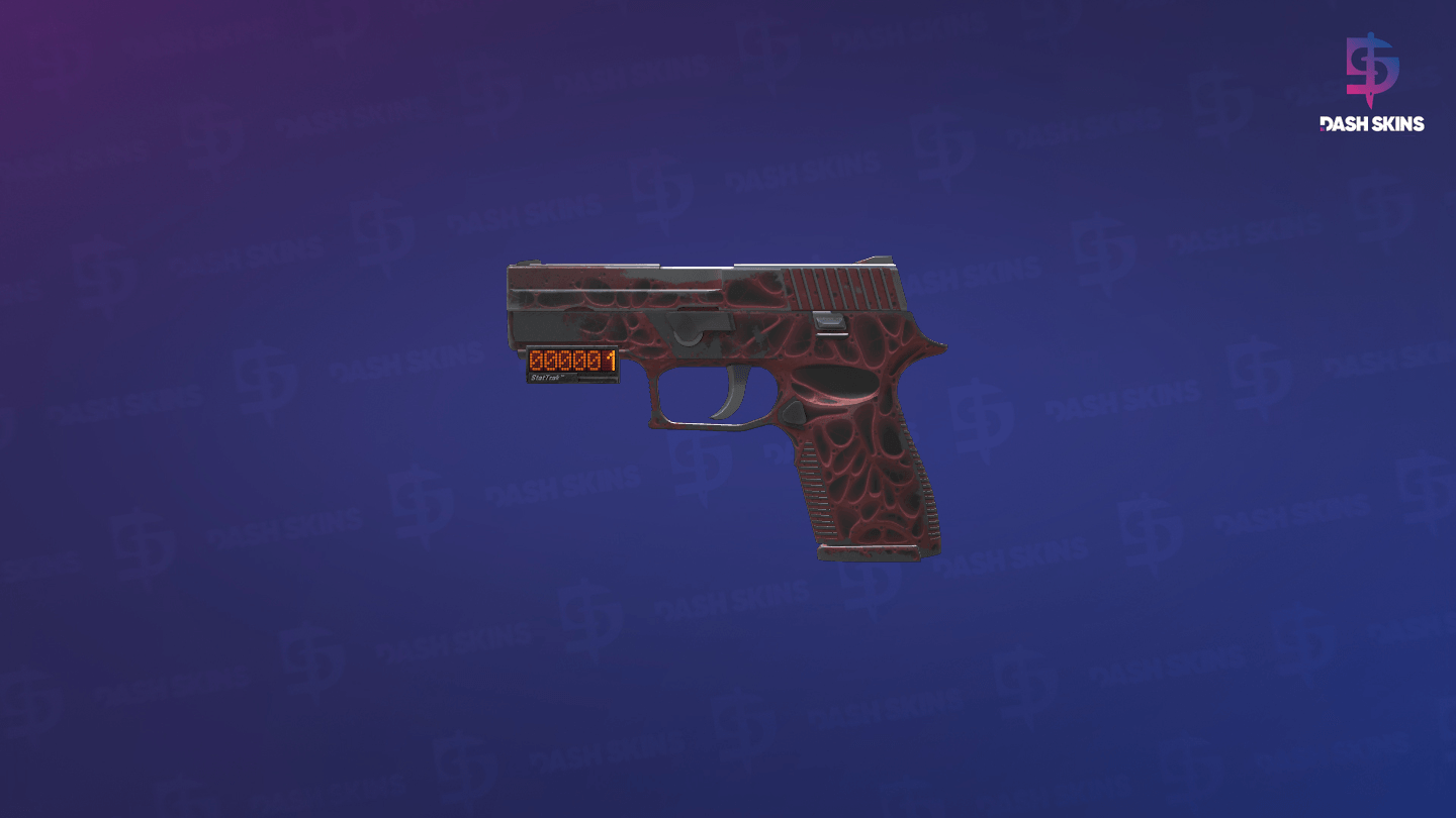 StatTrak™ P250 | Contaminant (Well-Worn) Screenshot Playside