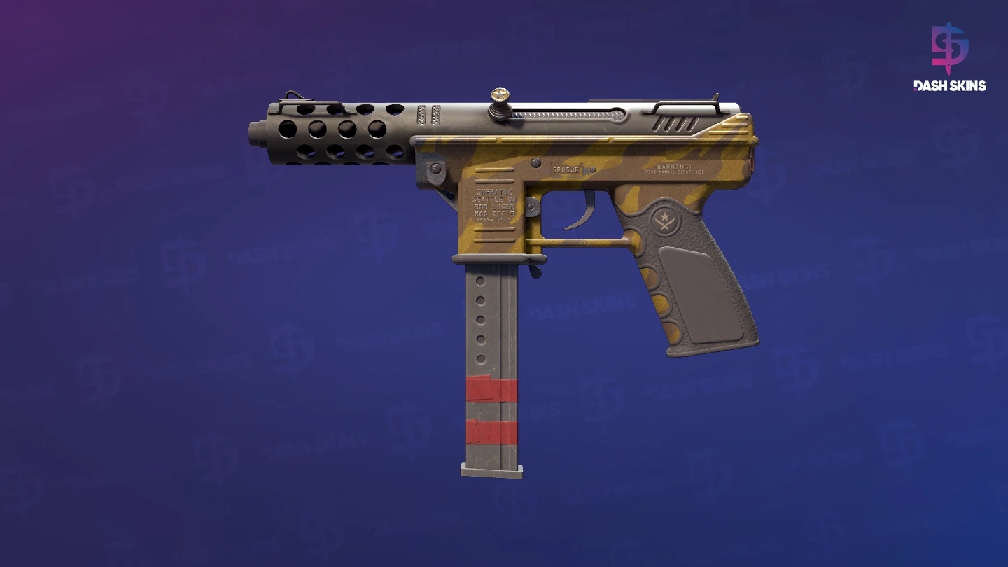 Tec-9 | Brother (Well-Worn) Screenshot Playside