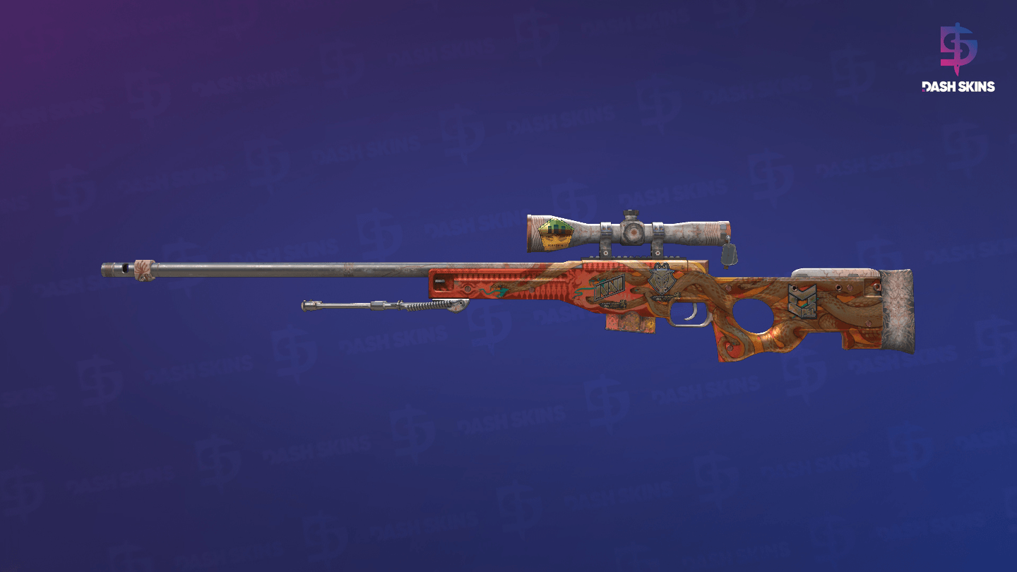 Souvenir AWP | Desert Hydra (Battle-Scarred) Screenshot Playside