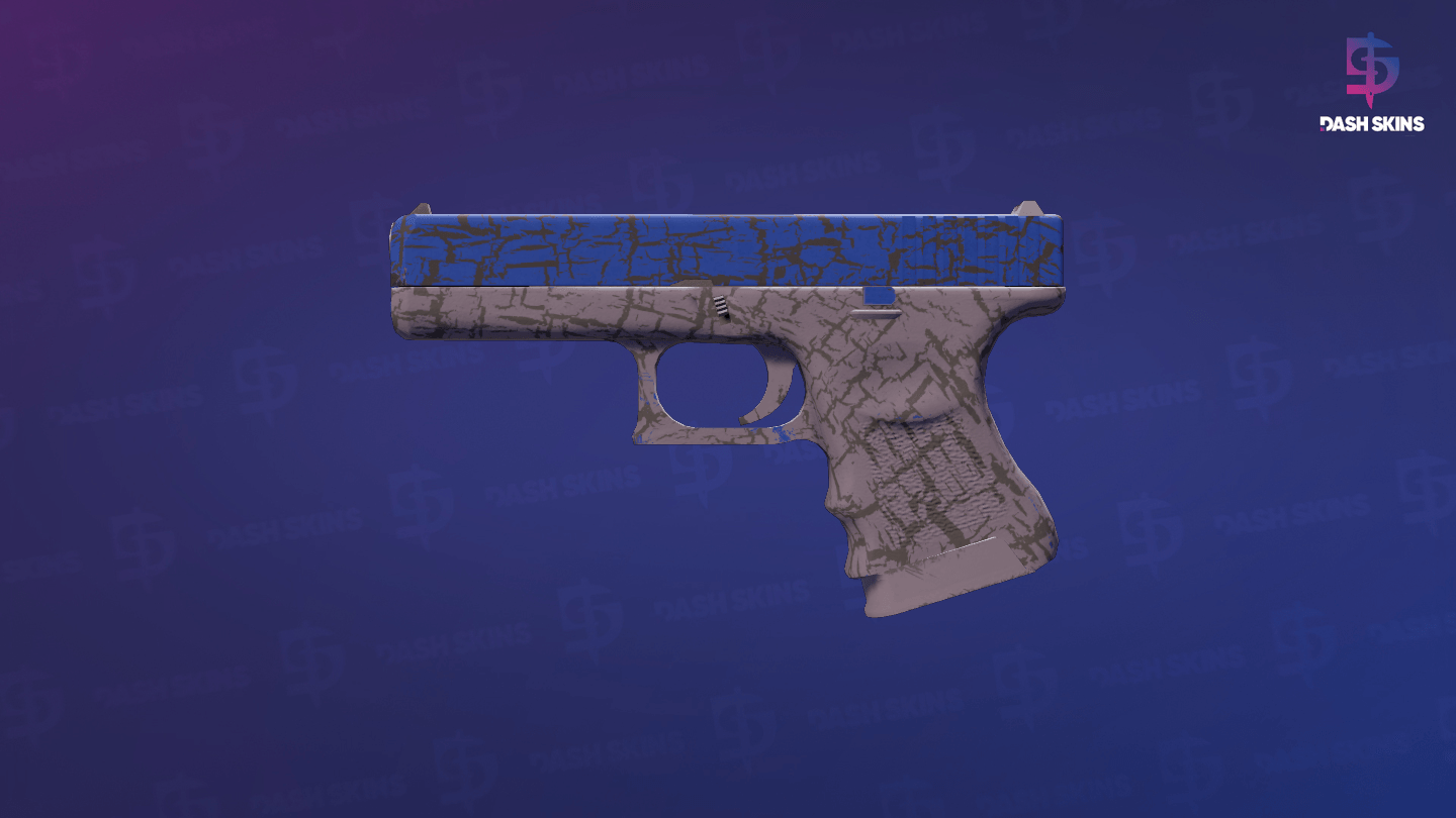 Glock-18 | Blue Fissure (Factory New) Screenshot Playside