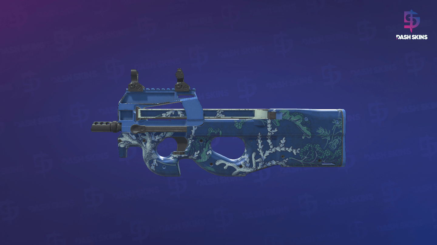 P90 | Reef Grief (Minimal Wear) Screenshot Playside