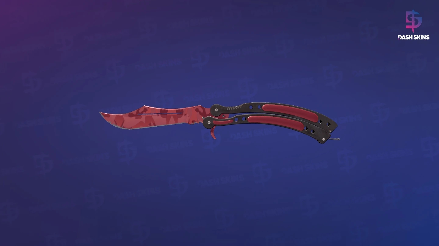 ★ Butterfly Knife | Slaughter (Minimal Wear) Screenshot Playside