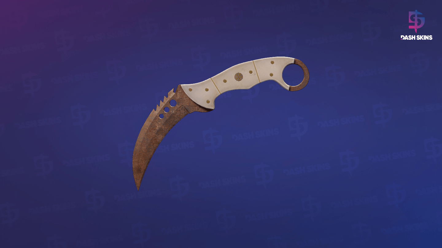 ★ Talon Knife | Rust Coat (Battle-Scarred) Screenshot Playside