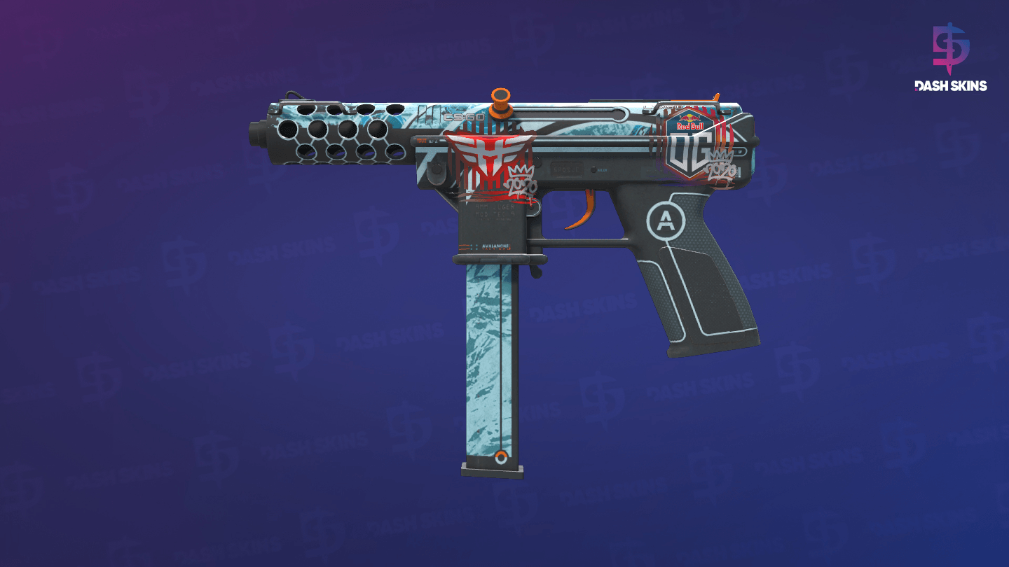 Tec-9 | Avalanche (Well-Worn) Screenshot Playside