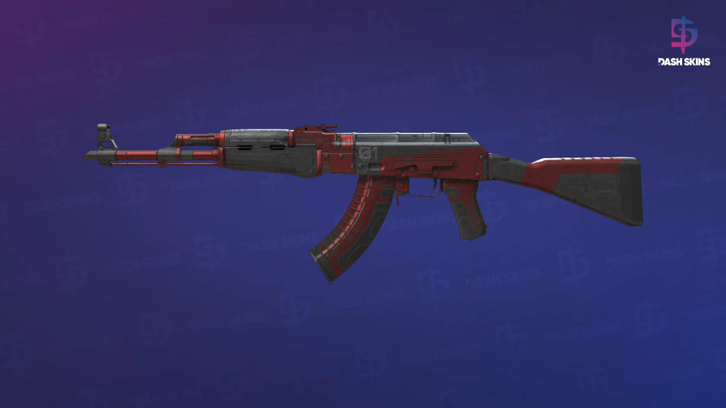 AK-47 | Orbit Mk01 (Well-Worn) Screenshot Playside