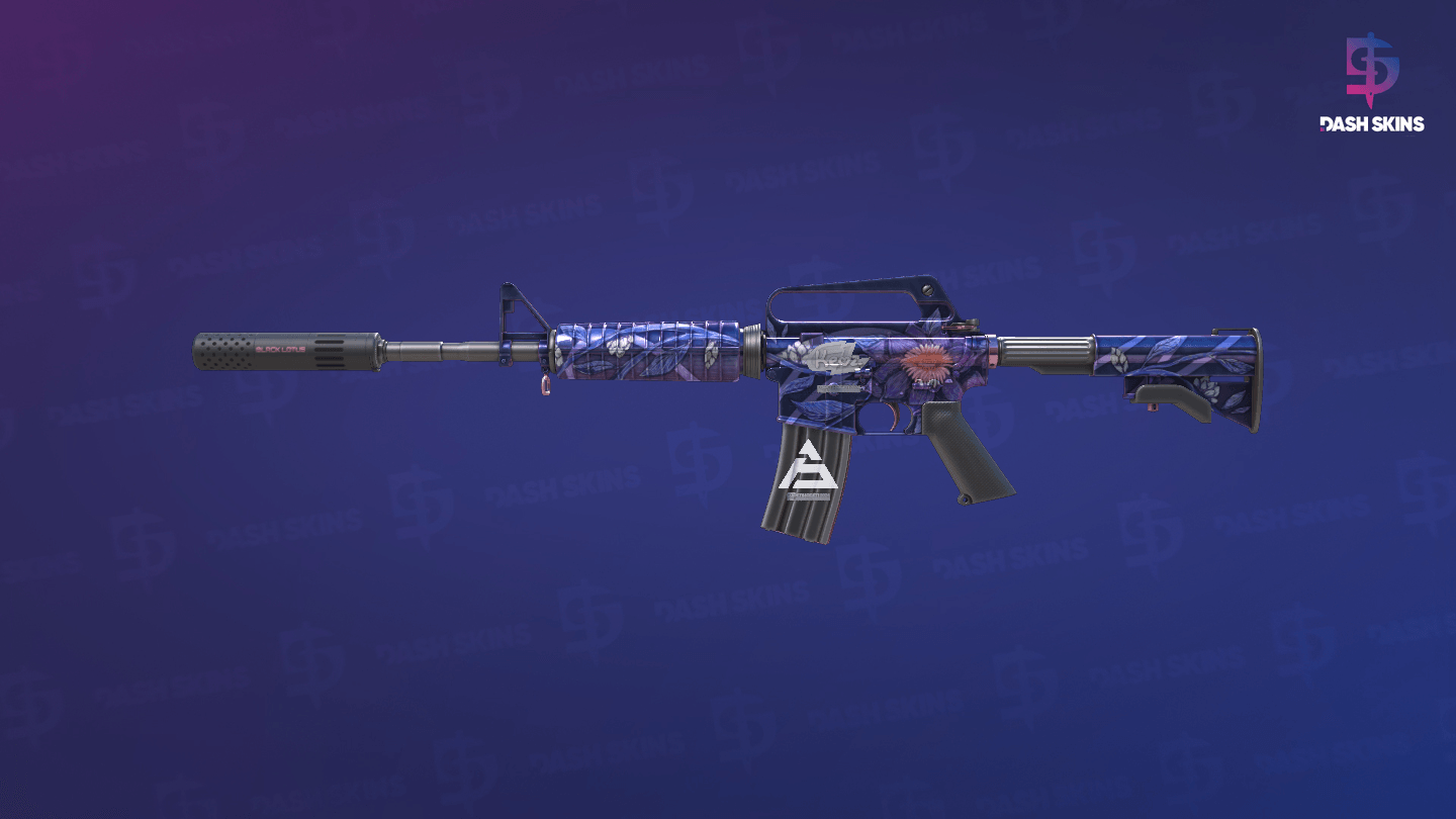 M4A1-S | Black Lotus (Minimal Wear) Screenshot Playside