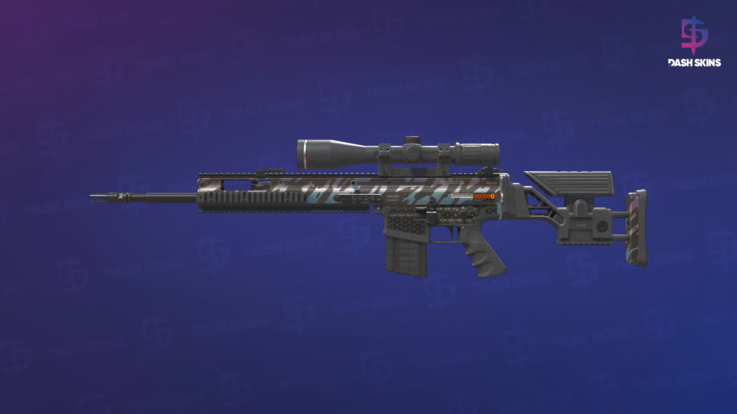 StatTrak™ SCAR-20 | Caged (Field-Tested) Screenshot Playside