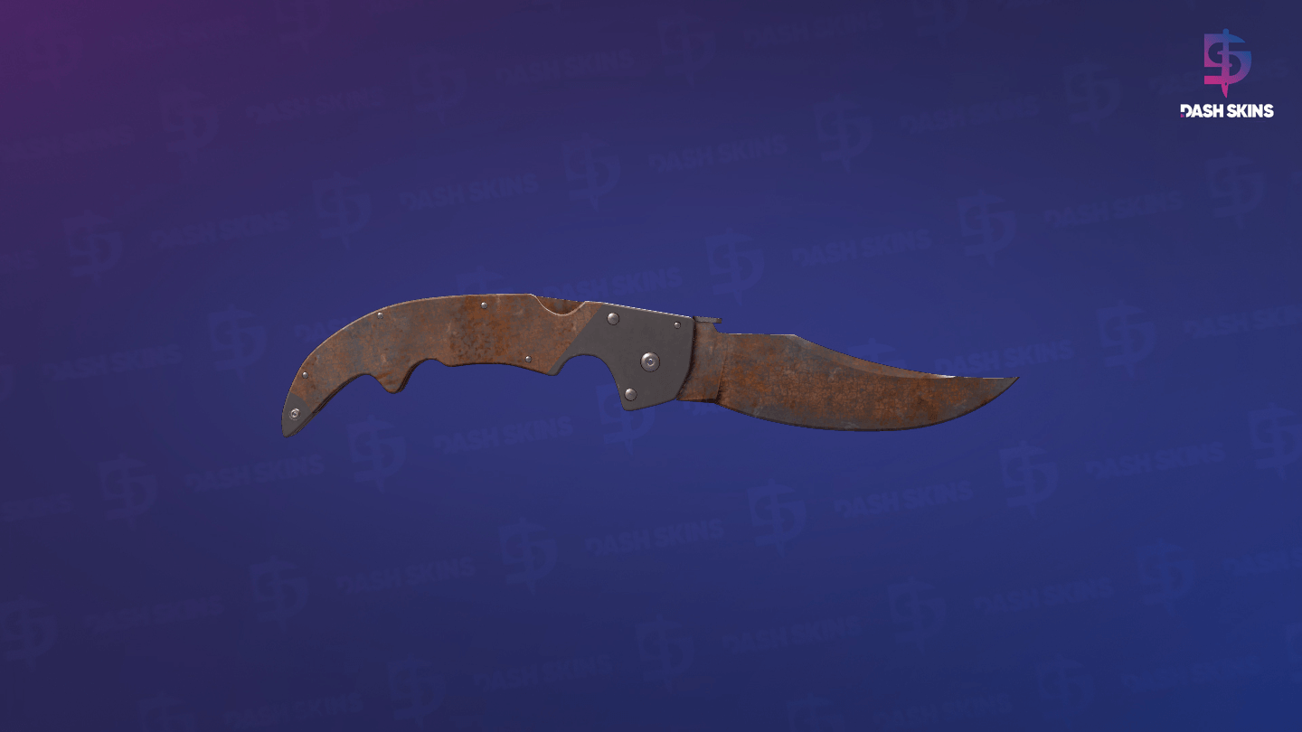 ★ Falchion Knife | Rust Coat (Battle-Scarred) Screenshot Playside
