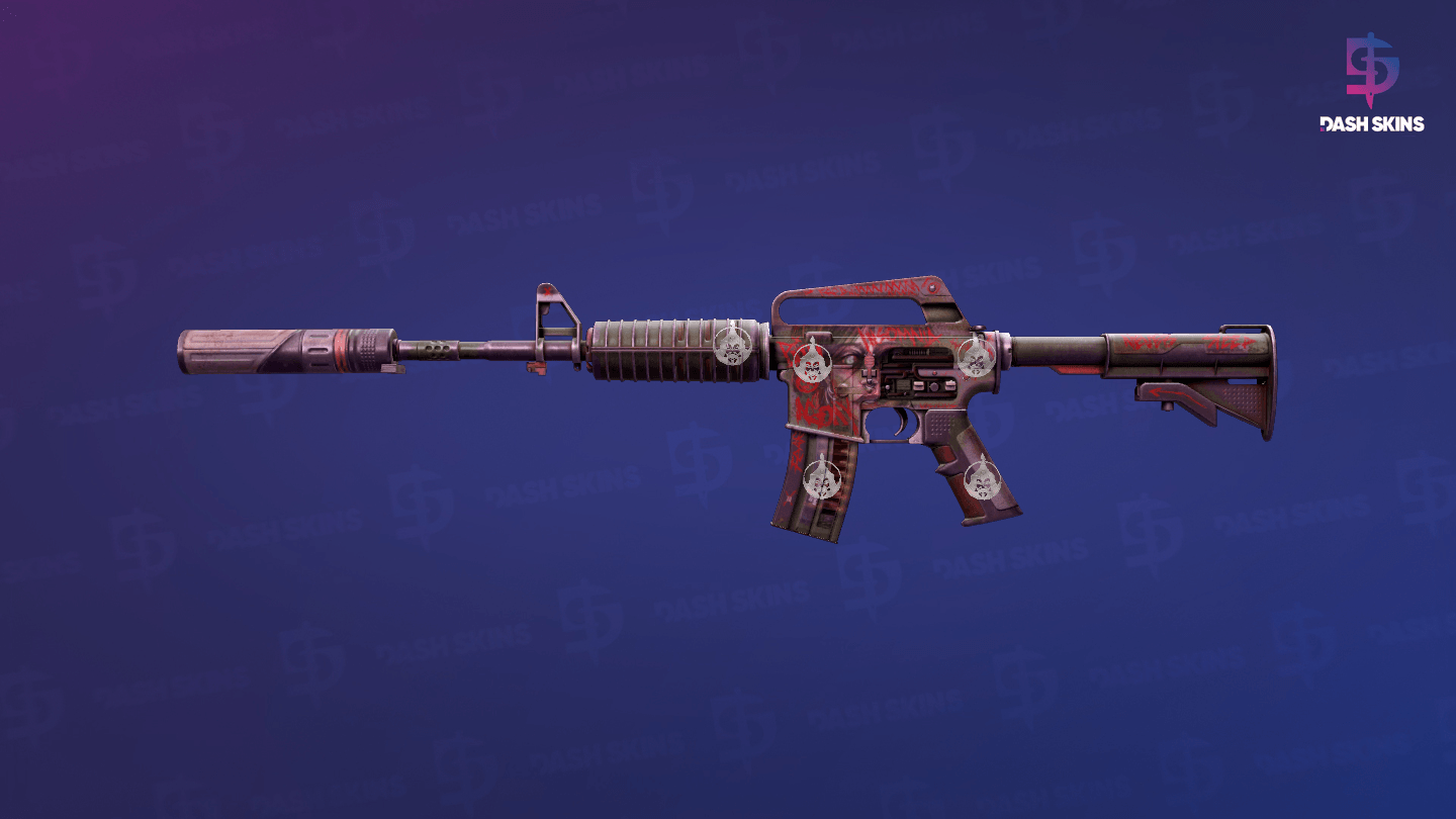 M4A1-S | Night Terror (Well-Worn) Screenshot Playside