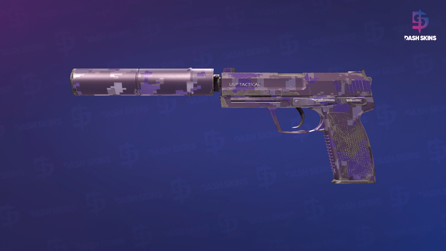 USP-S | Purple DDPAT (Field-Tested) Screenshot Playside