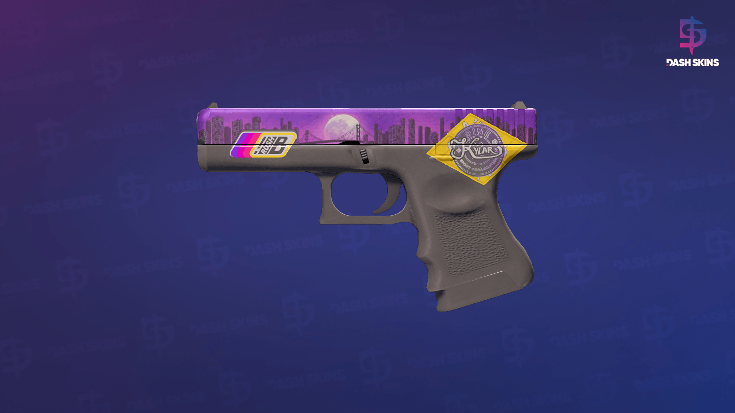 Glock-18 | Moonrise (Field-Tested) Screenshot Playside