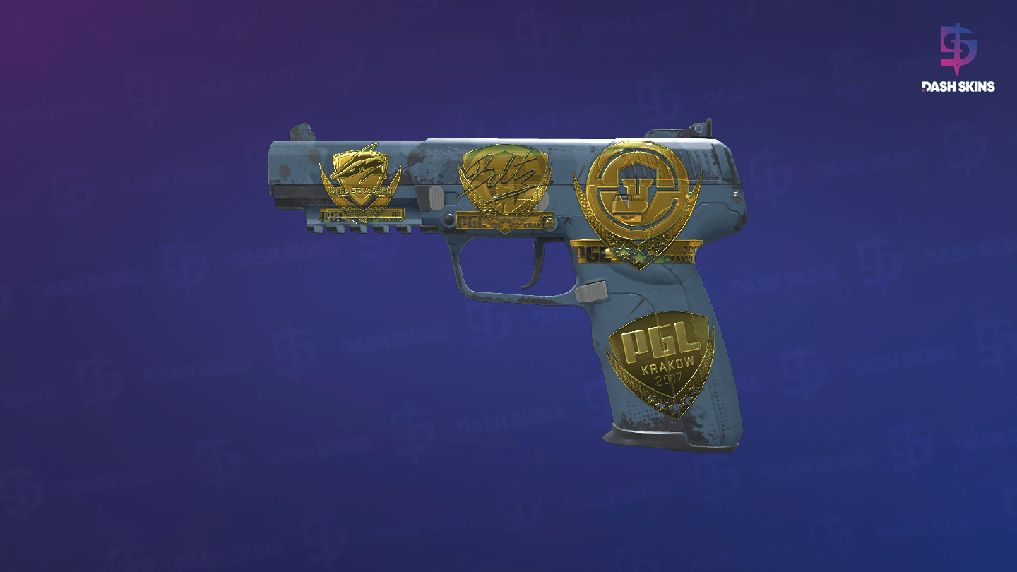 Souvenir Five-SeveN | Forest Night (Field-Tested) Screenshot Playside