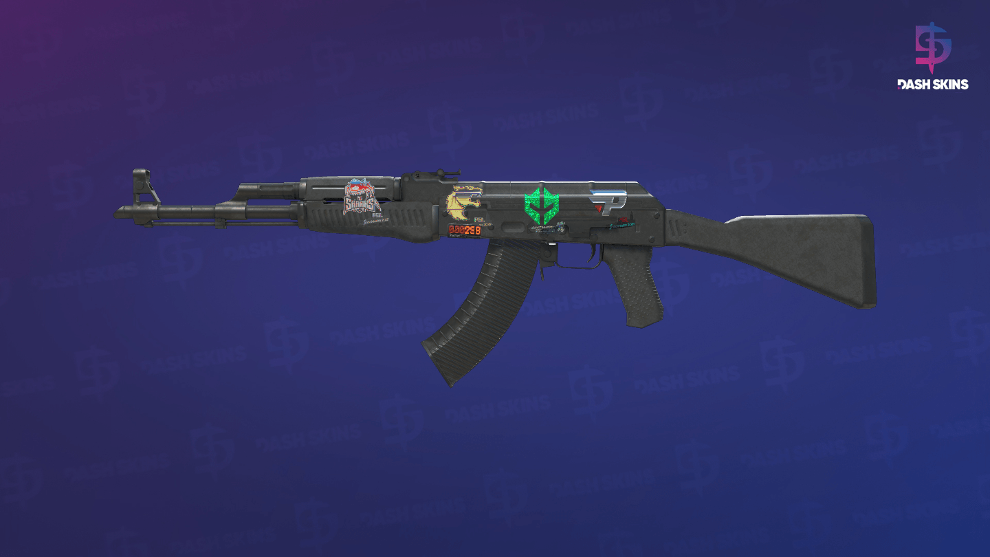 StatTrak™ AK-47 | Slate (Battle-Scarred) Screenshot Playside