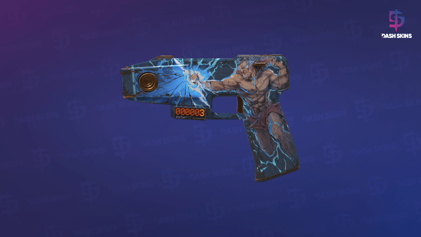 StatTrak™ Zeus x27 | Olympus (Battle-Scarred) Screenshot Playside