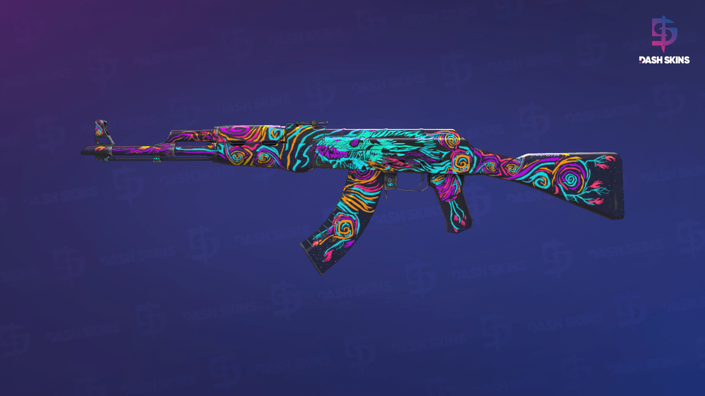 AK-47 | Nightwish (Minimal Wear) Screenshot Playside