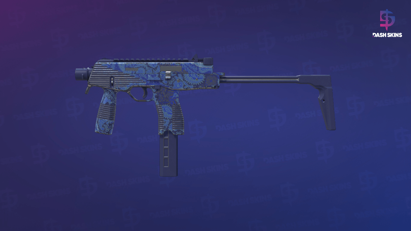 MP9 | Cobalt Paisley (Field-Tested) Screenshot Playside