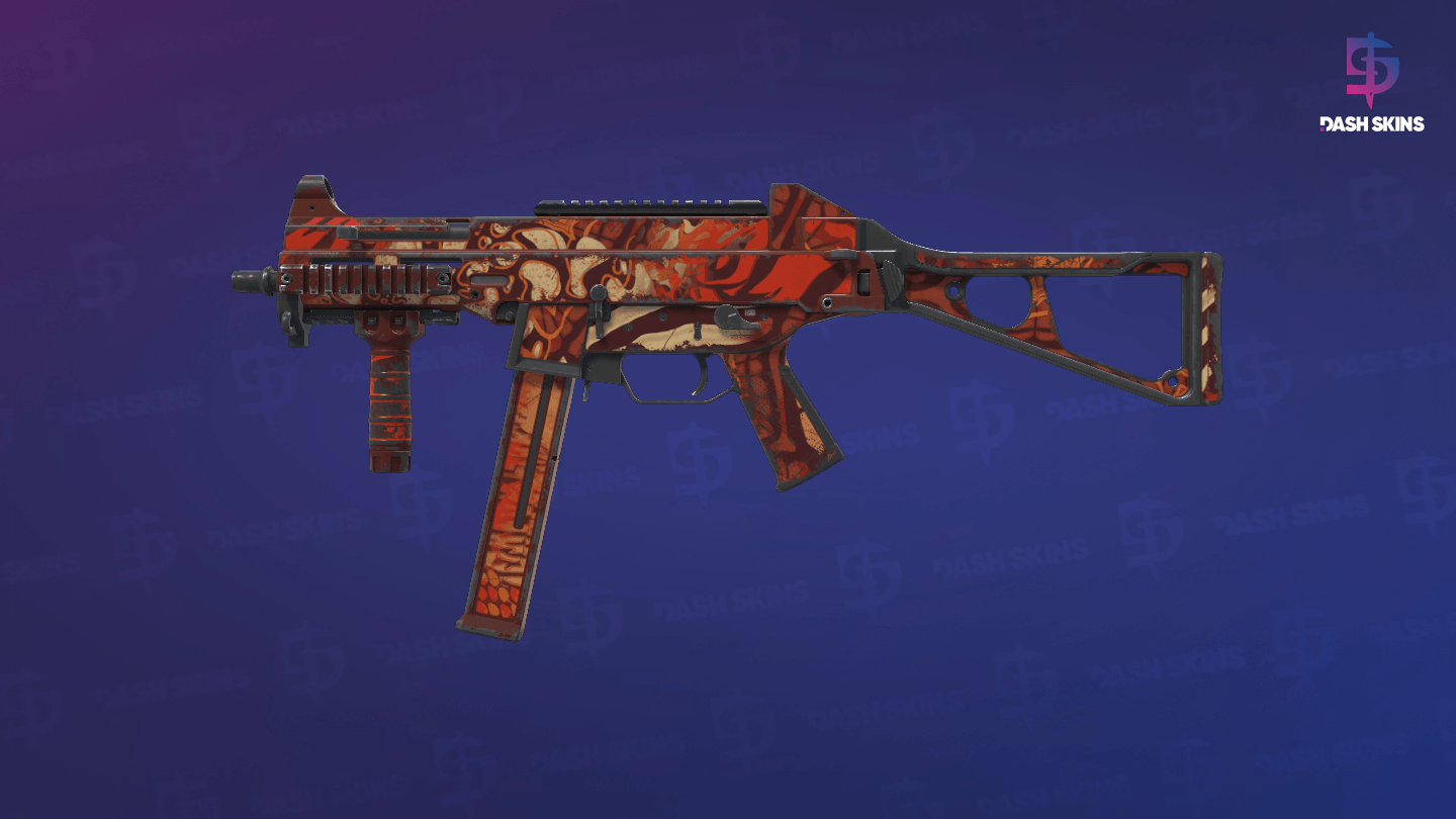 UMP-45 | Warm Blooded (Field-Tested) Screenshot Playside