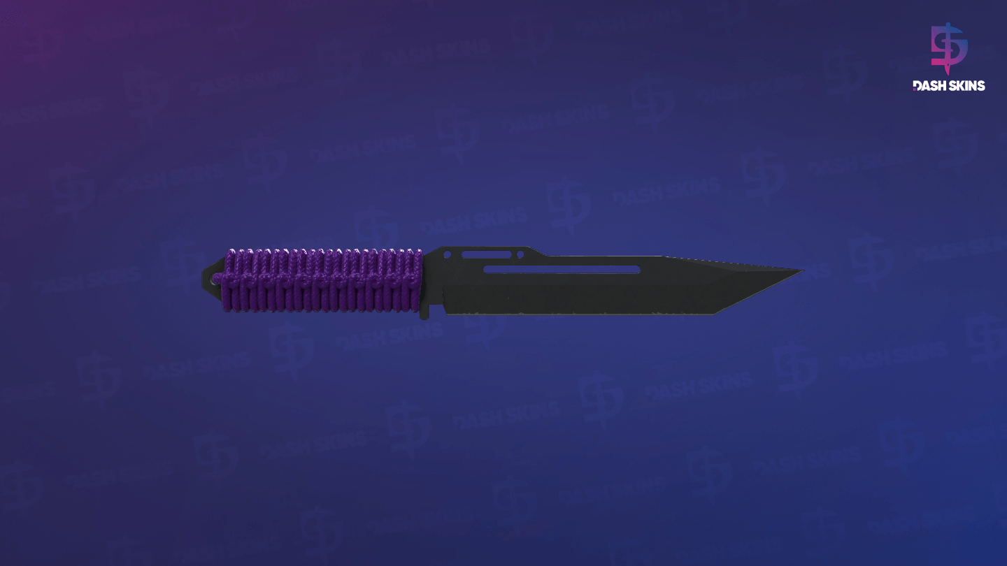 ★ Paracord Knife | Ultraviolet (Field-Tested) Screenshot Playside