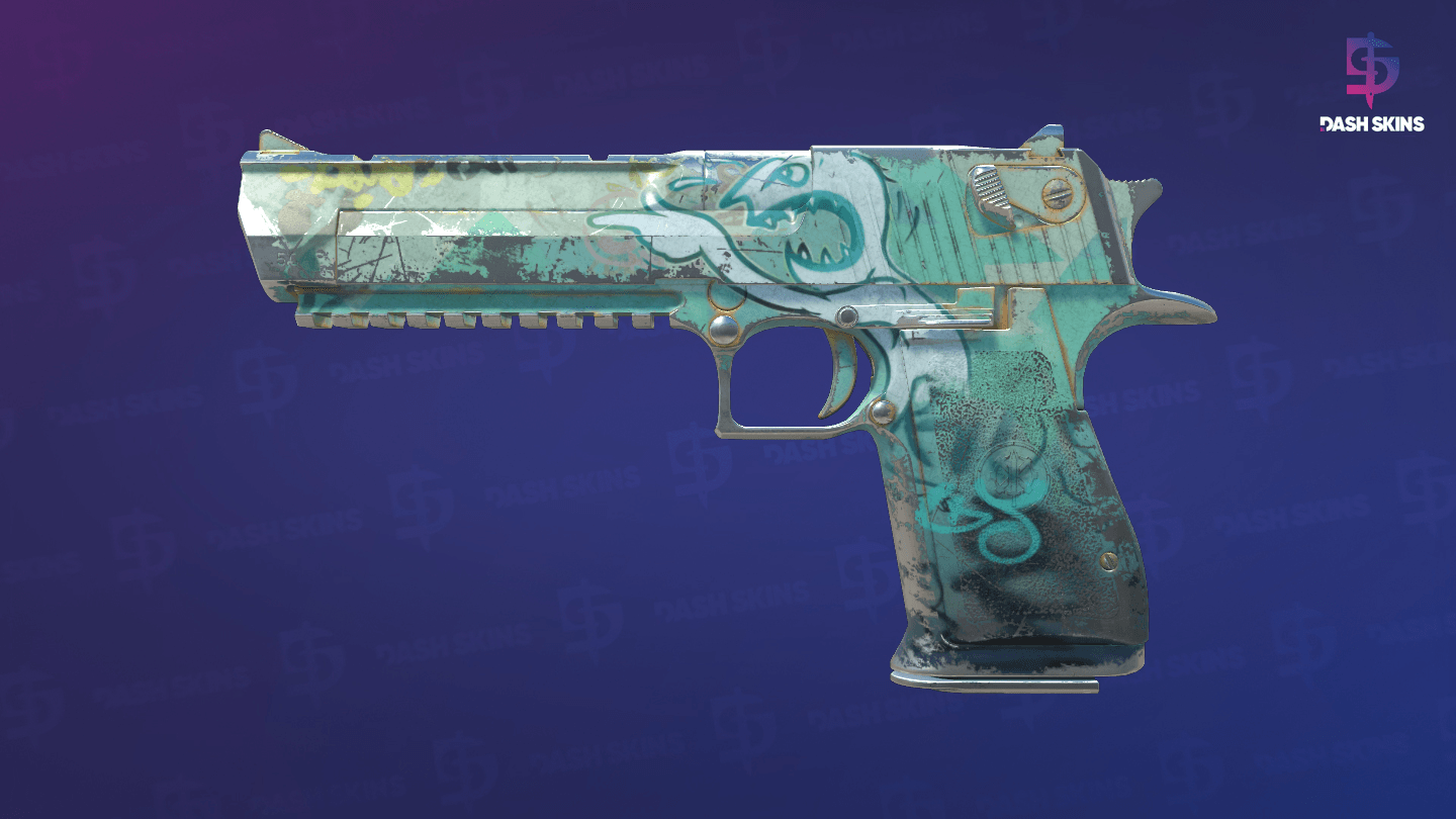 Desert Eagle | Tilted (Well-Worn) Screenshot Playside