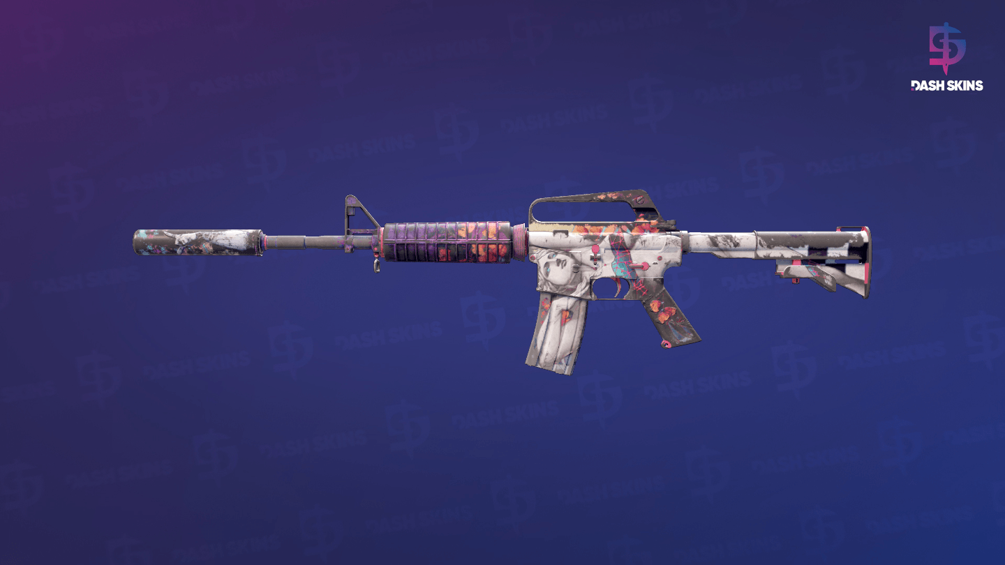 M4A1-S | Vaporwave (Battle-Scarred) Screenshot Playside