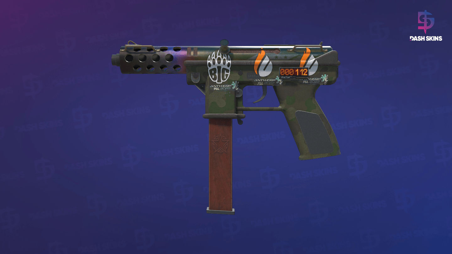 StatTrak™ Tec-9 | Fubar (Battle-Scarred) Screenshot Playside