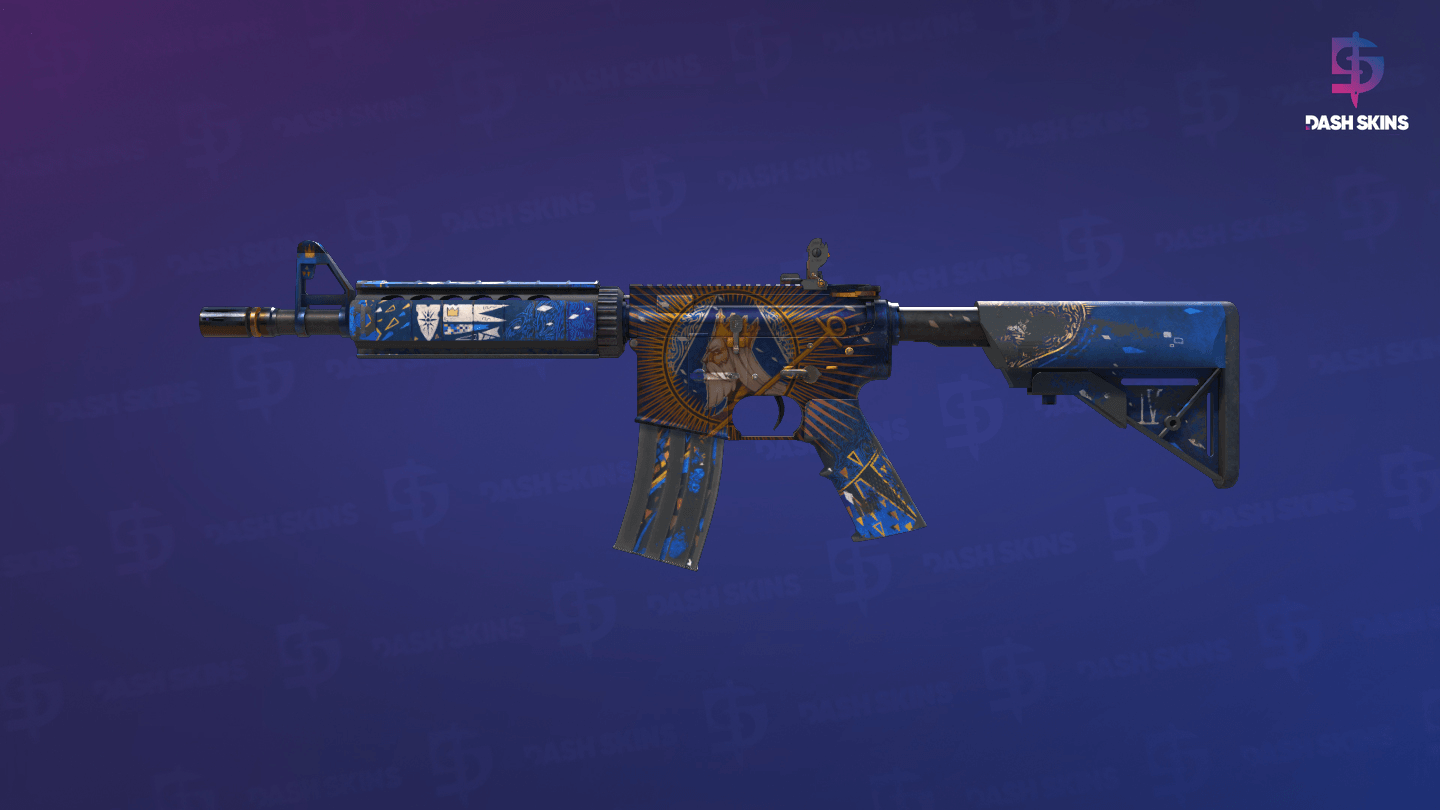 M4A4 | The Emperor (Battle-Scarred) Screenshot Playside