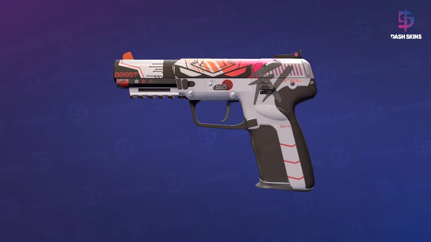 Five-SeveN | Boost Protocol (Minimal Wear) Screenshot Playside