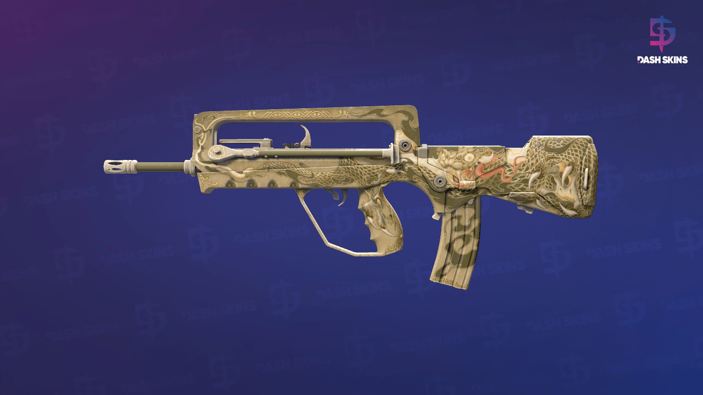 FAMAS | Snake Song (Minimal Wear) Screenshot Playside