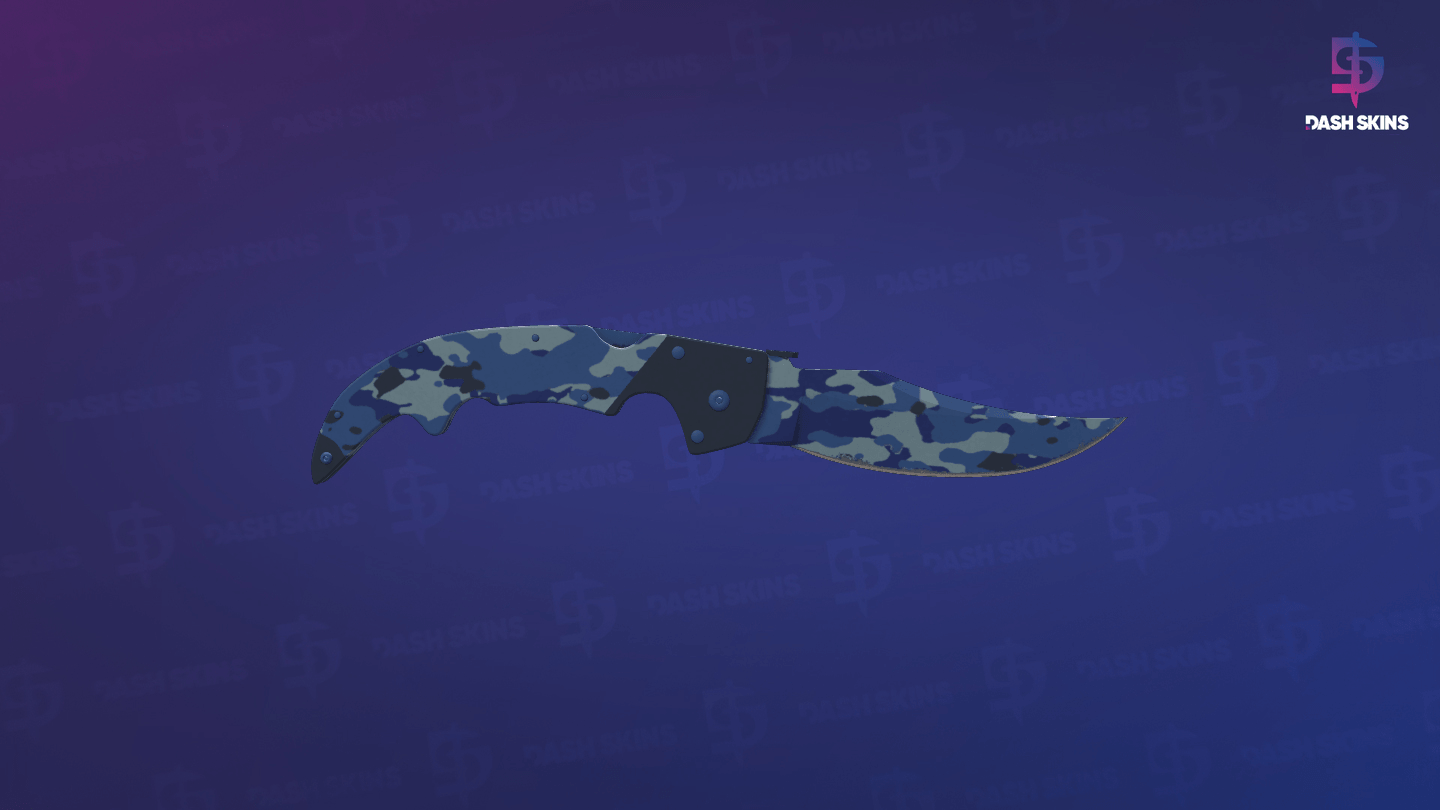 ★ Falchion Knife | Bright Water (Minimal Wear) Screenshot Playside
