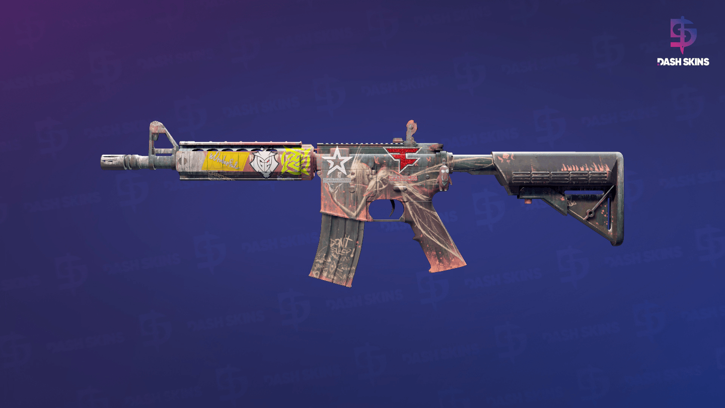 M4A4 | Tooth Fairy (Field-Tested) Screenshot Playside
