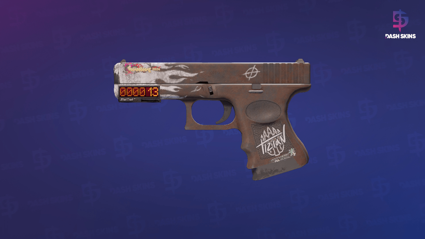 StatTrak™ Glock-18 | Oxide Blaze (Field-Tested) Screenshot Playside