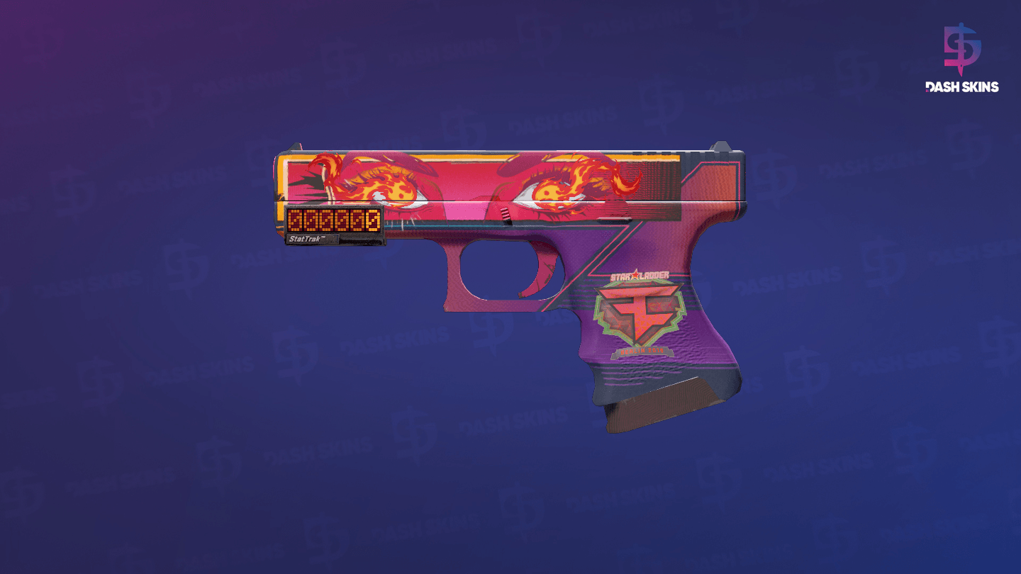 StatTrak™ Glock-18 | Vogue (Factory New) Screenshot Playside