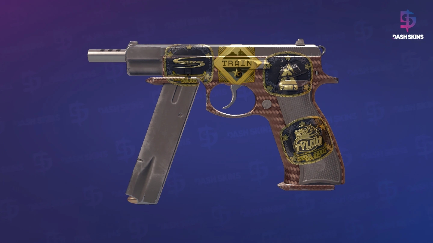 Souvenir CZ75-Auto | Copper Fiber (Factory New) Screenshot Playside