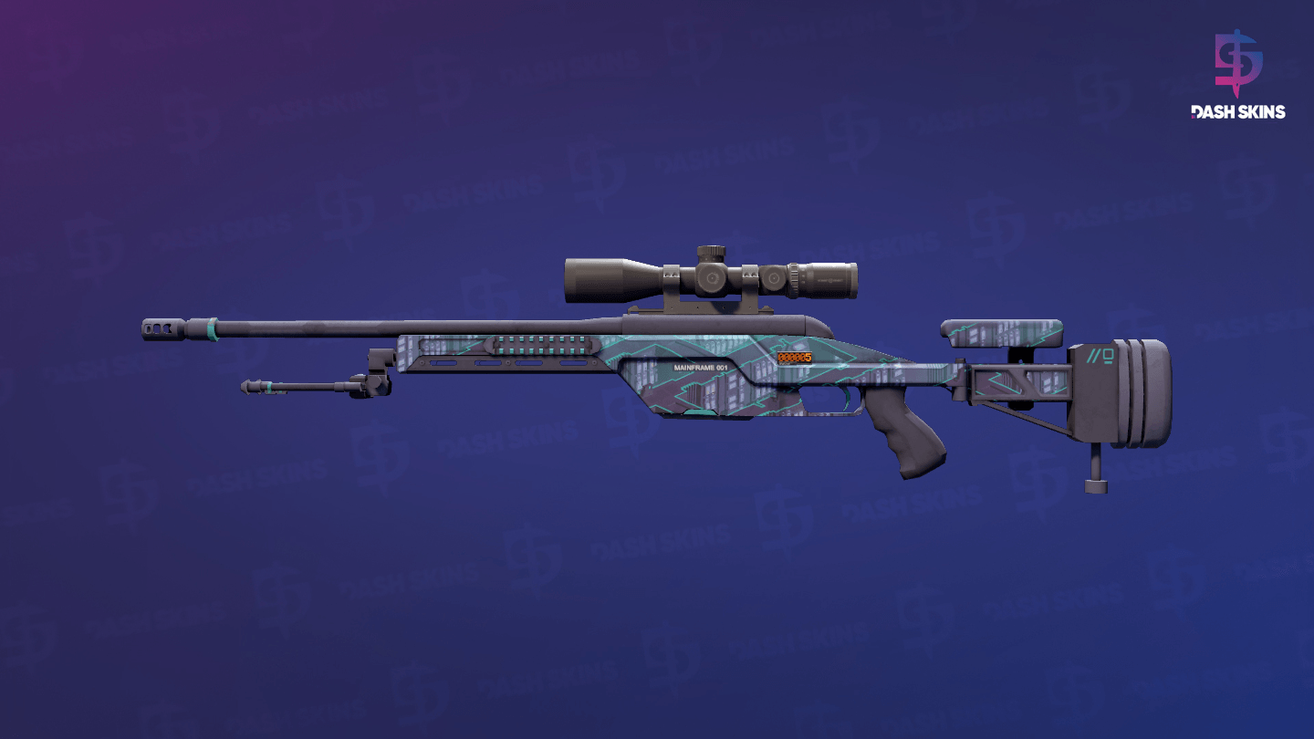 StatTrak™ SSG 08 | Mainframe 001 (Minimal Wear) Screenshot Playside