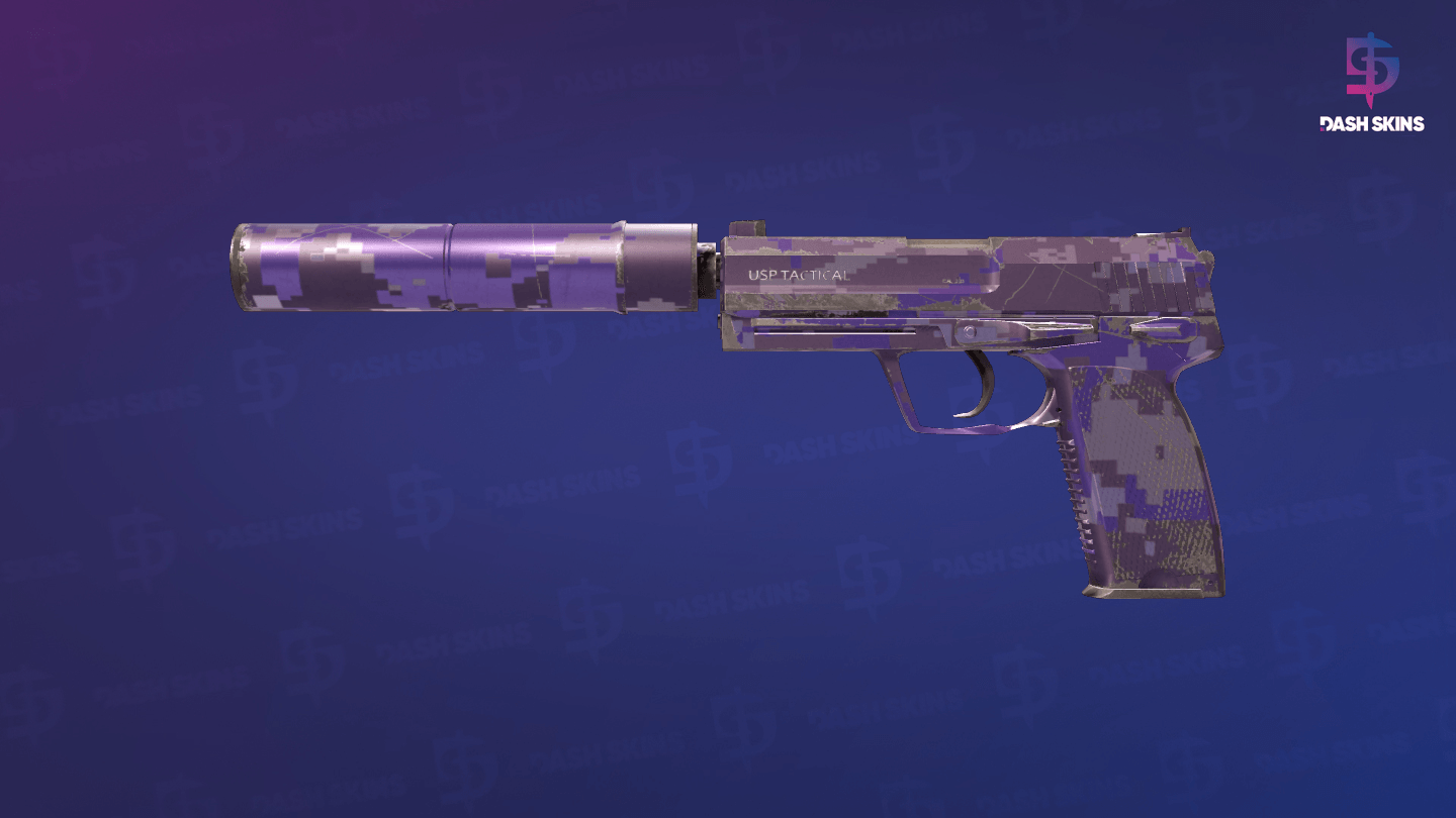 USP-S | Purple DDPAT (Field-Tested) Screenshot Playside