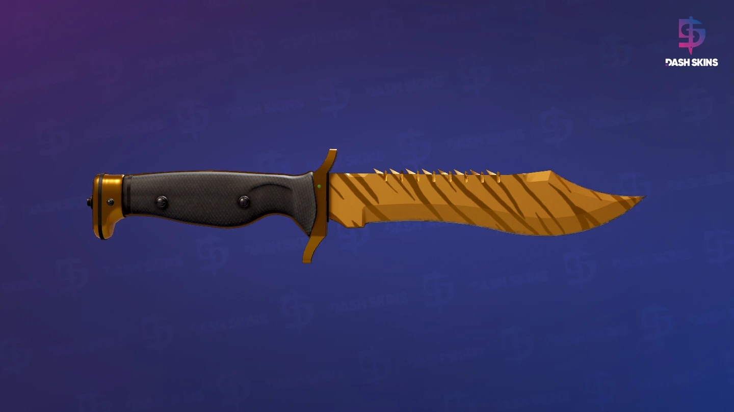 ★ Bowie Knife | Tiger Tooth (Factory New) Screenshot Playside
