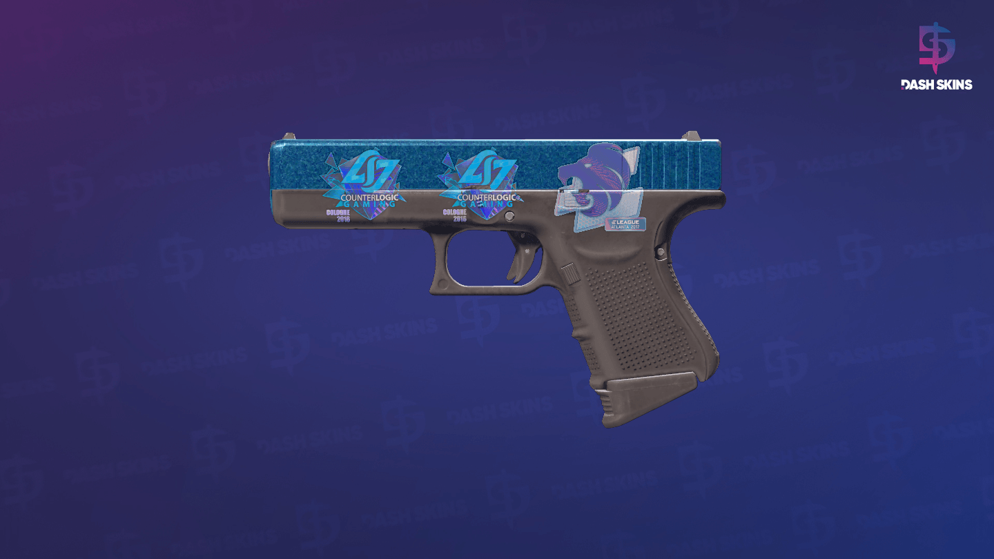 Glock-18 | Twilight Galaxy (Minimal Wear) Screenshot Playside