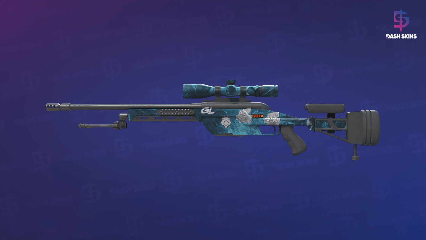 StatTrak™ SSG 08 | Abyss (Well-Worn) Screenshot Playside