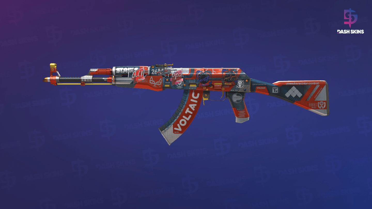 AK-47 | Bloodsport (Minimal Wear) Screenshot Playside