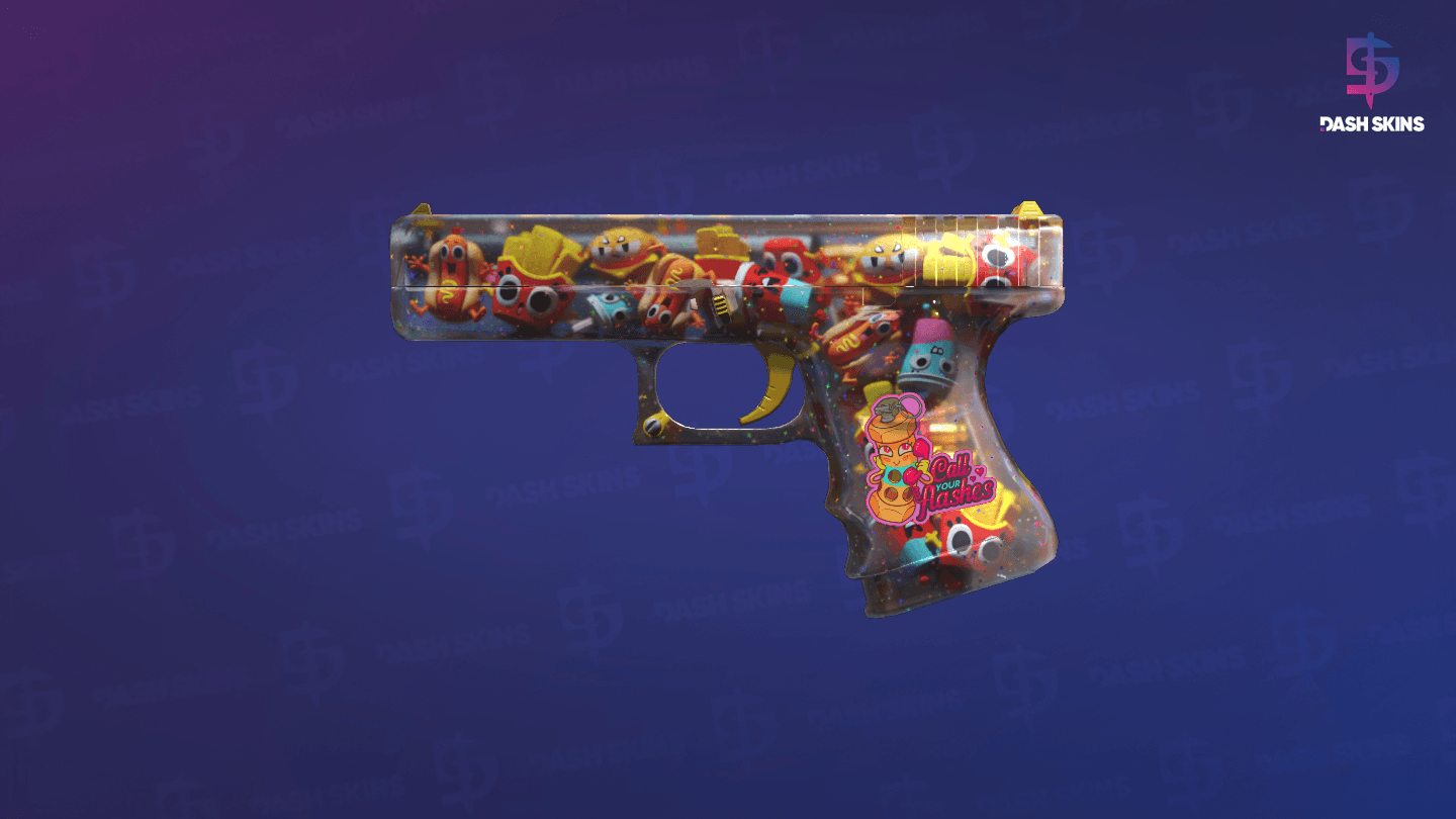 Glock-18 | Snack Attack (Field-Tested) Screenshot Playside