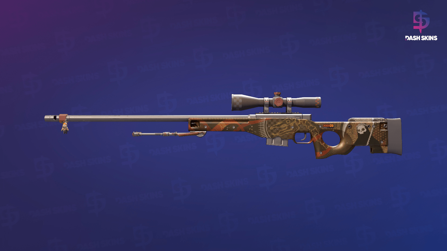 StatTrak™ AWP | Mortis (Field-Tested) Screenshot Playside