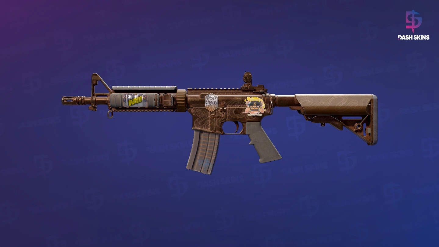 M4A4 | Etch Lord (Battle-Scarred) Screenshot Playside