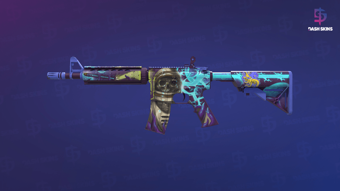 M4A4 | Desolate Space (Field-Tested) Screenshot Playside