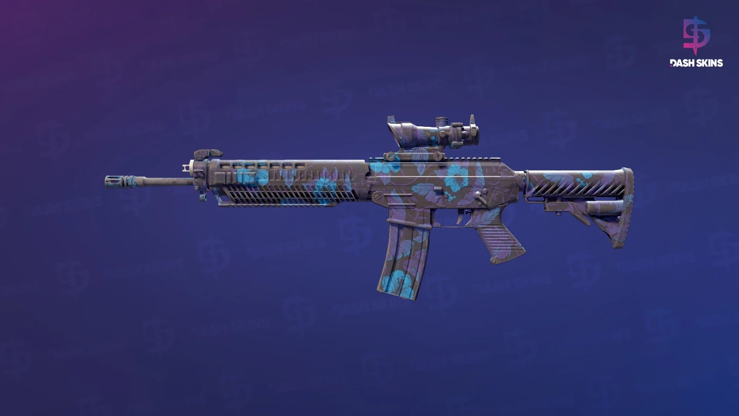 SG 553 | Aloha (Field-Tested) Screenshot Playside